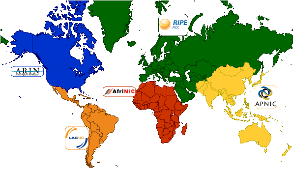 NRO Regions Map